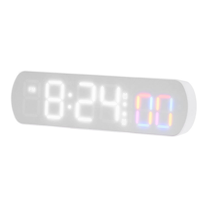 Digital Alarm Clock with Large LED Display and Temperature Display Bowlift
