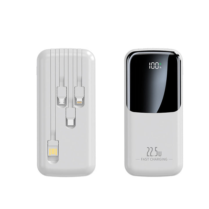 Power bank with intelligent high-speed charging and digital display Bowlift