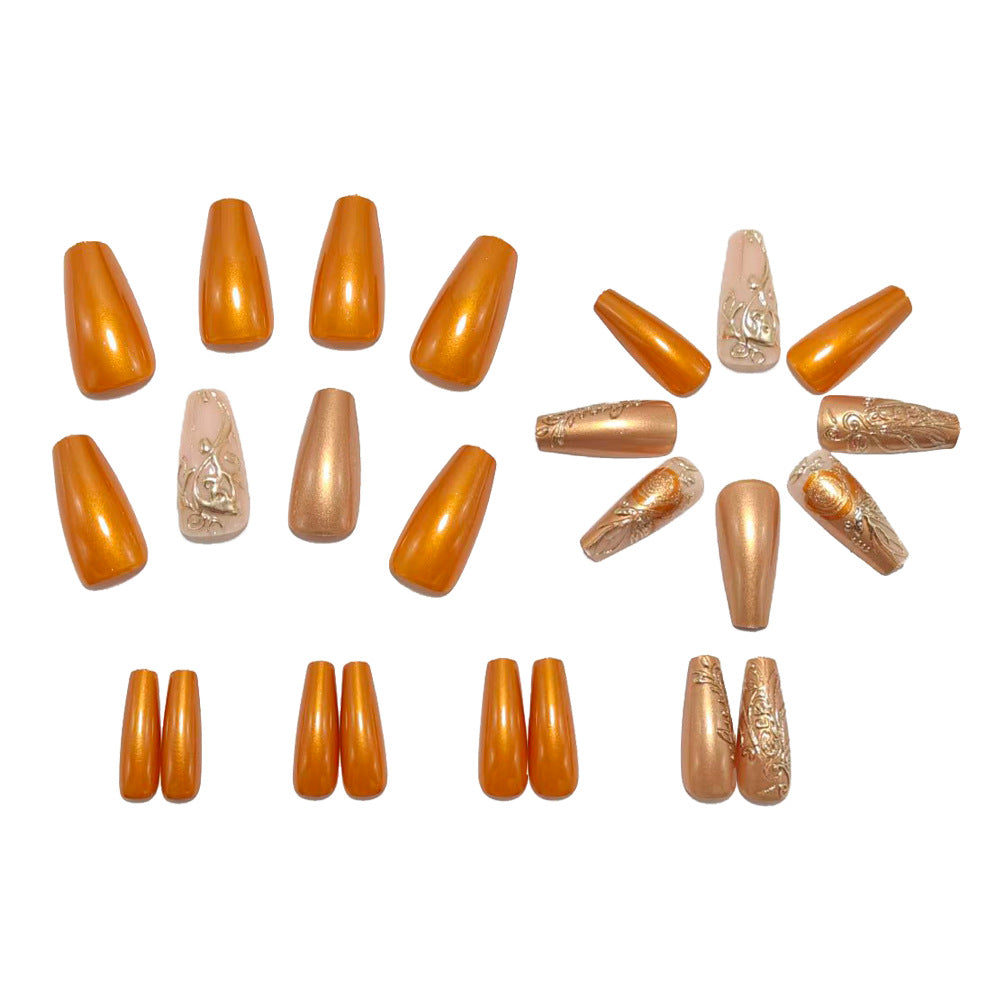 Elegant artificial nails with luxury embellishments Bowlift