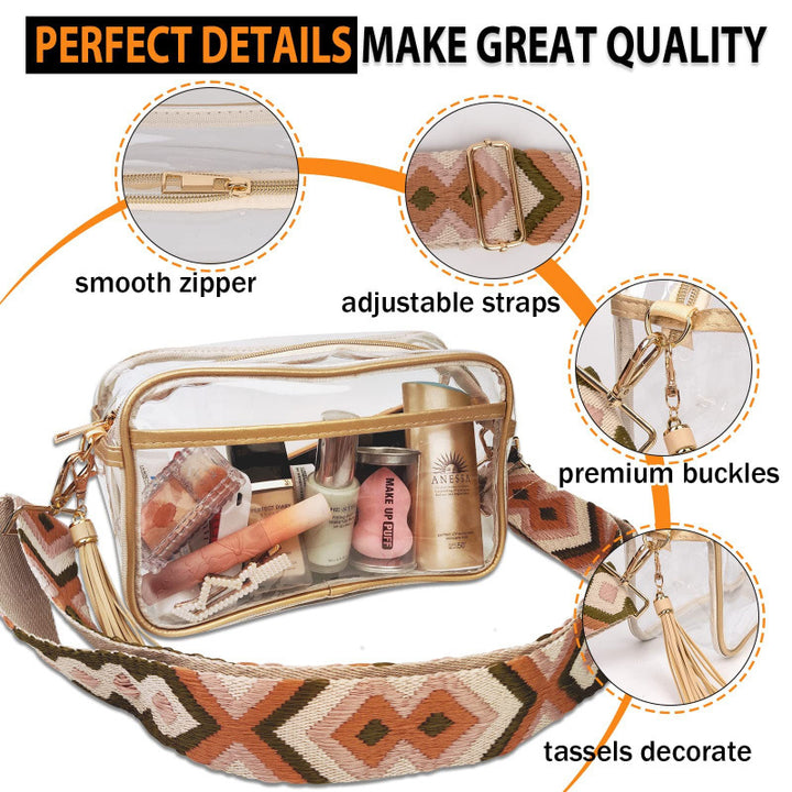 Transparent Cosmetic Organizer Bag Bowlift