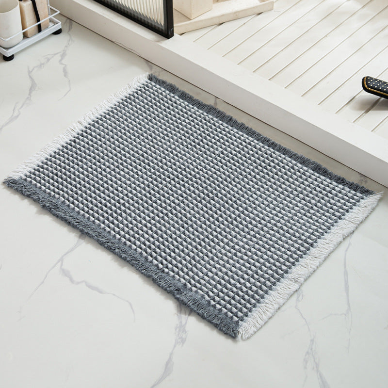 Textured Bathroom Rug Bowlift