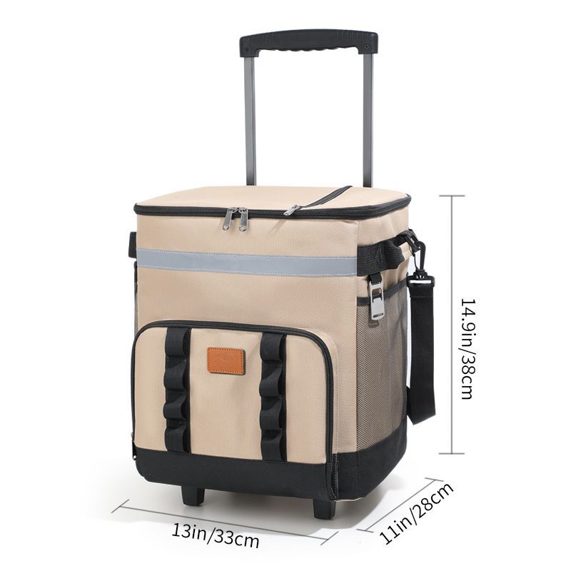 Women's travel cooler bag with telescopic handle Bowlift