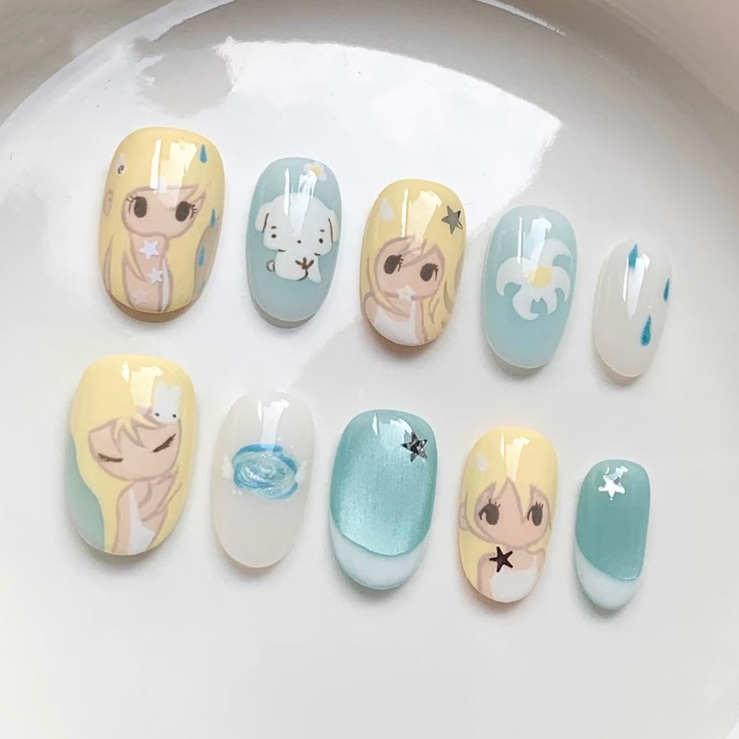 Artistic Ombre Glitter Nail Art Set Bowlift