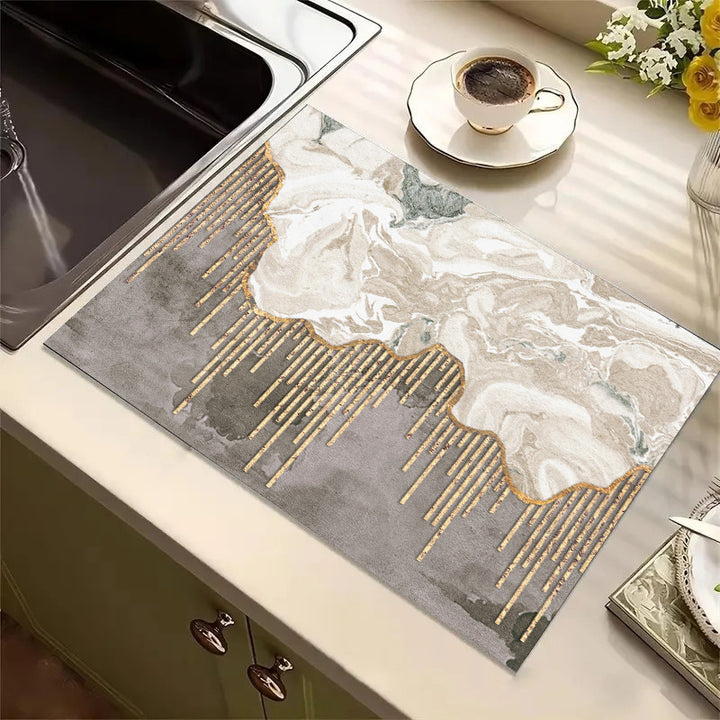Abstract Geometric Dining Table Mat Bowlift