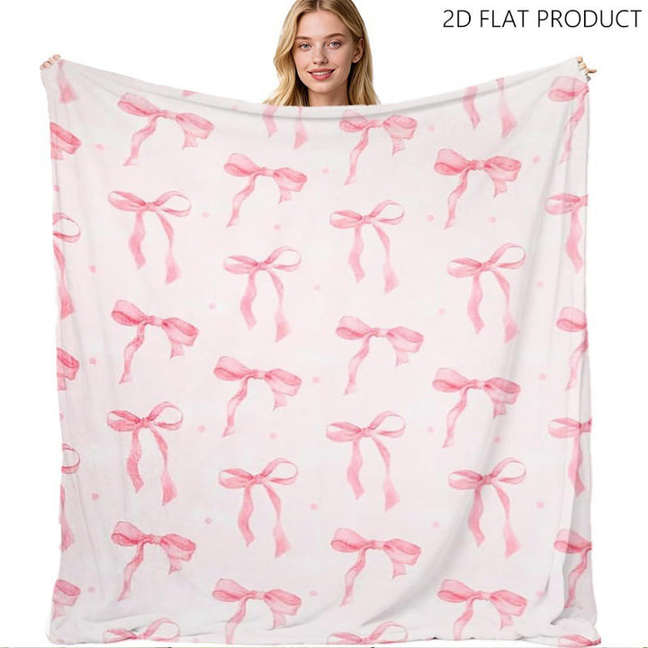 Artistic Butterfly-Inspired Fleece Blanket