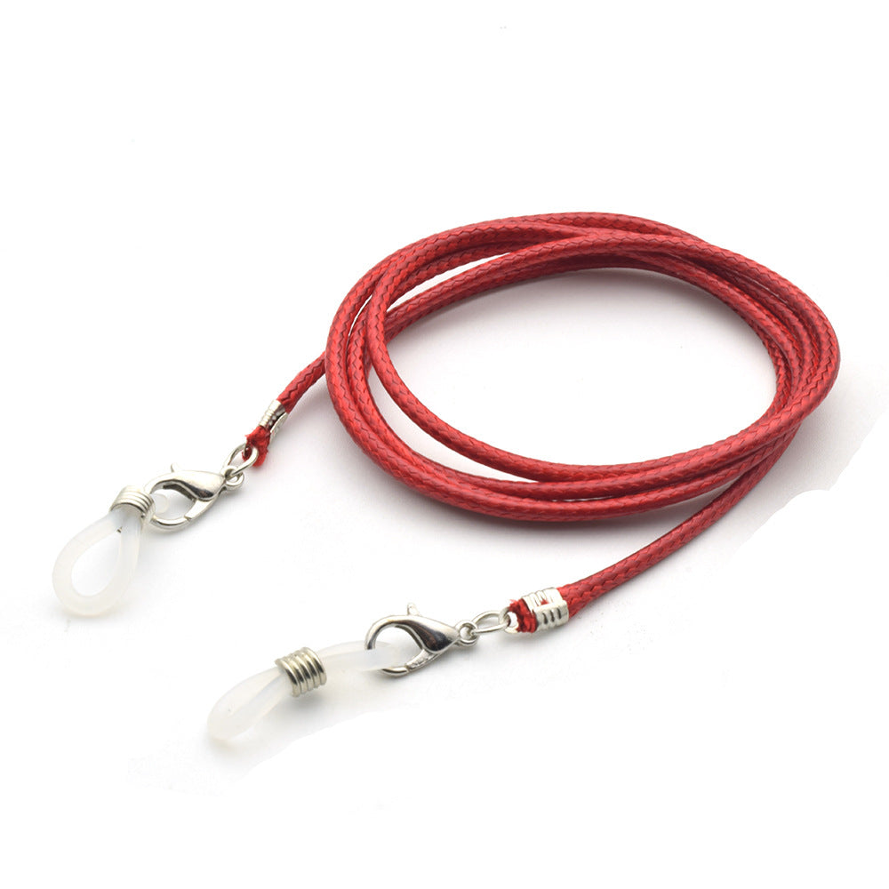 Braided Leather Eyewear Holder Bowlift