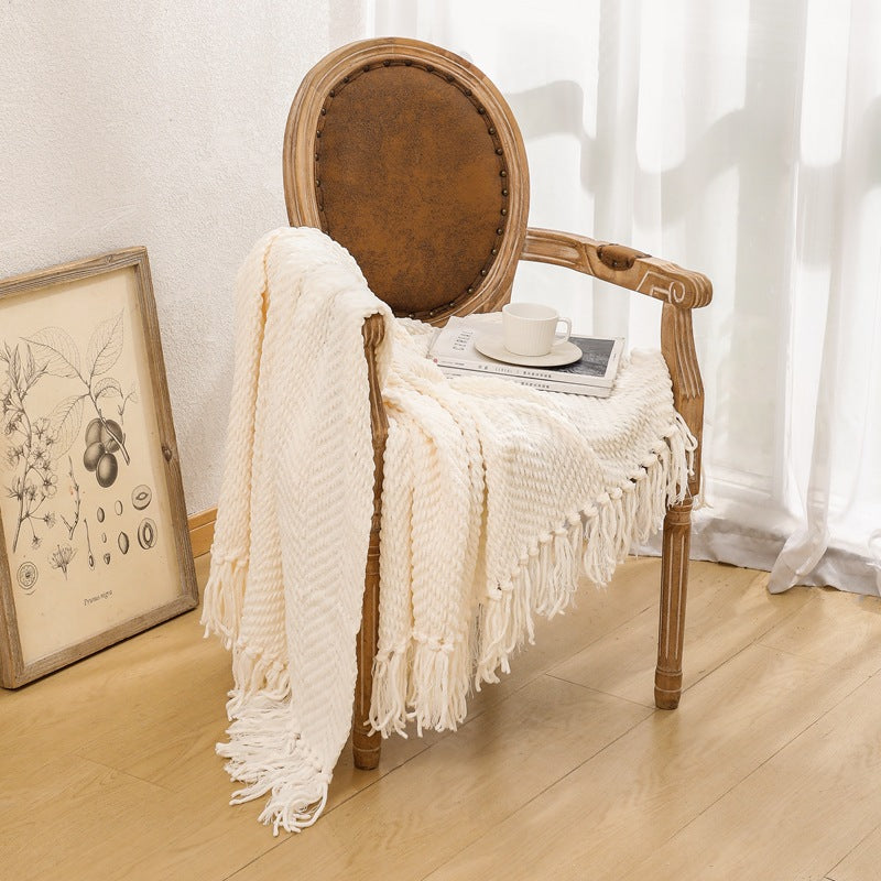Cozy Knitted Blanket