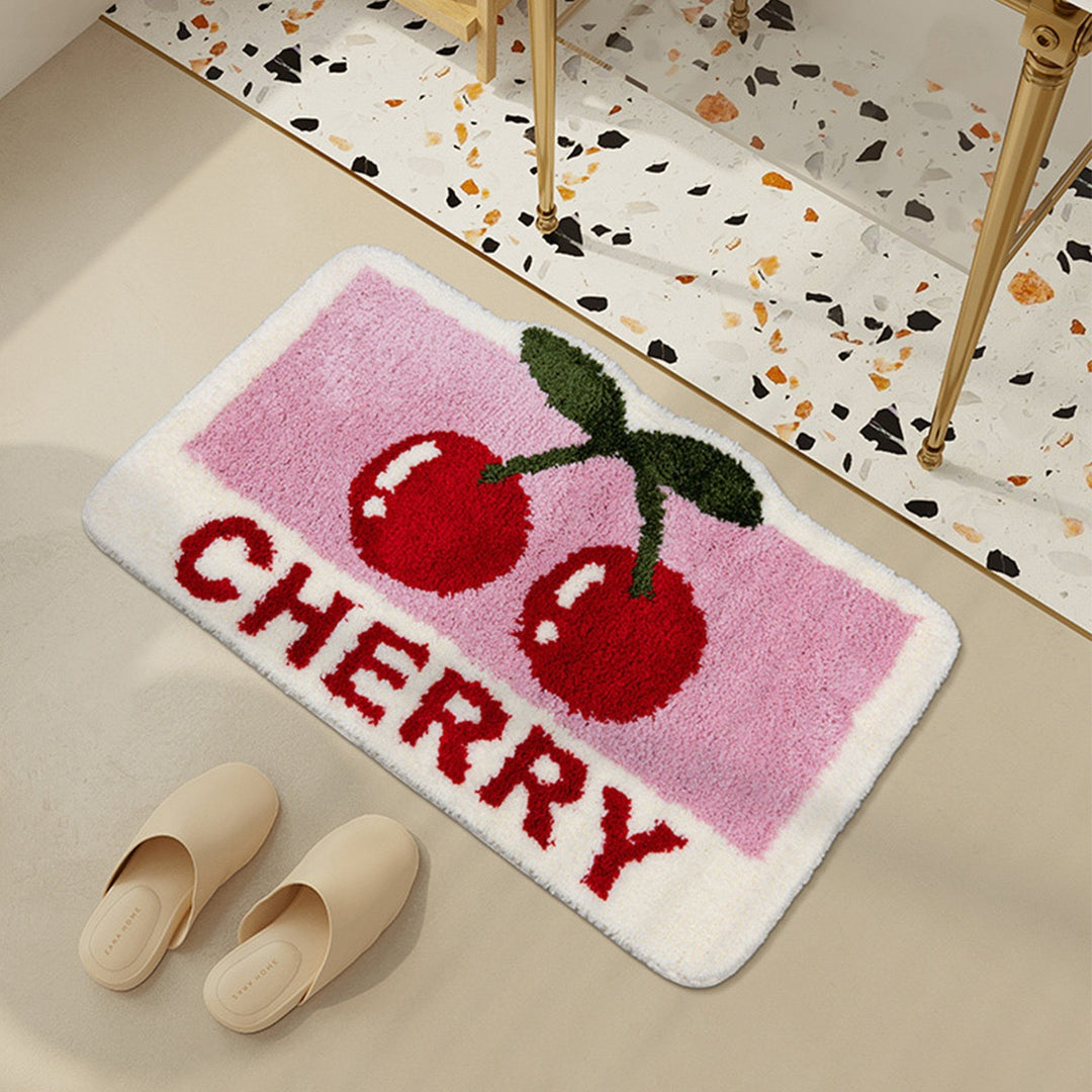 Avocado Shape Plush Bath Mat