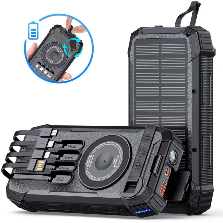 Solar Powerbank with High Speed Charging Function Bowlift