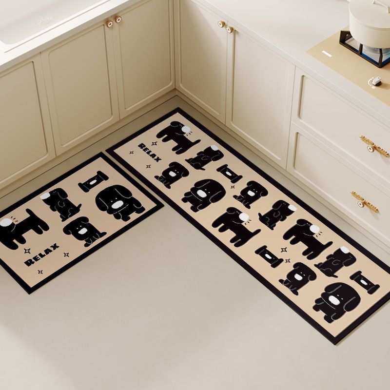 Cat-Themed Decorative Bath Mat
