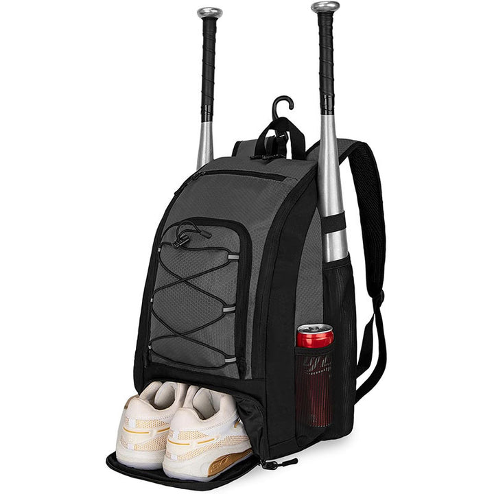 Multi-Compartment Baseball Gear Backpack Bowlift