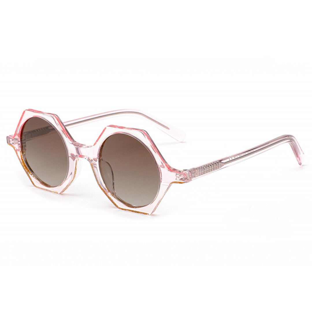 Women's fashionable sunglasses in unique hexagonal design Bowlift
