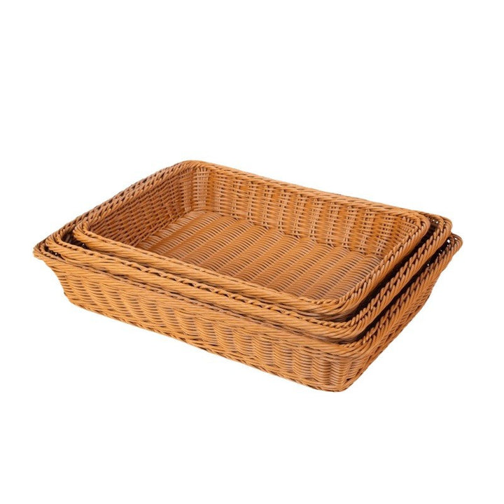 Stackable Woven Storage Tray Bowlift