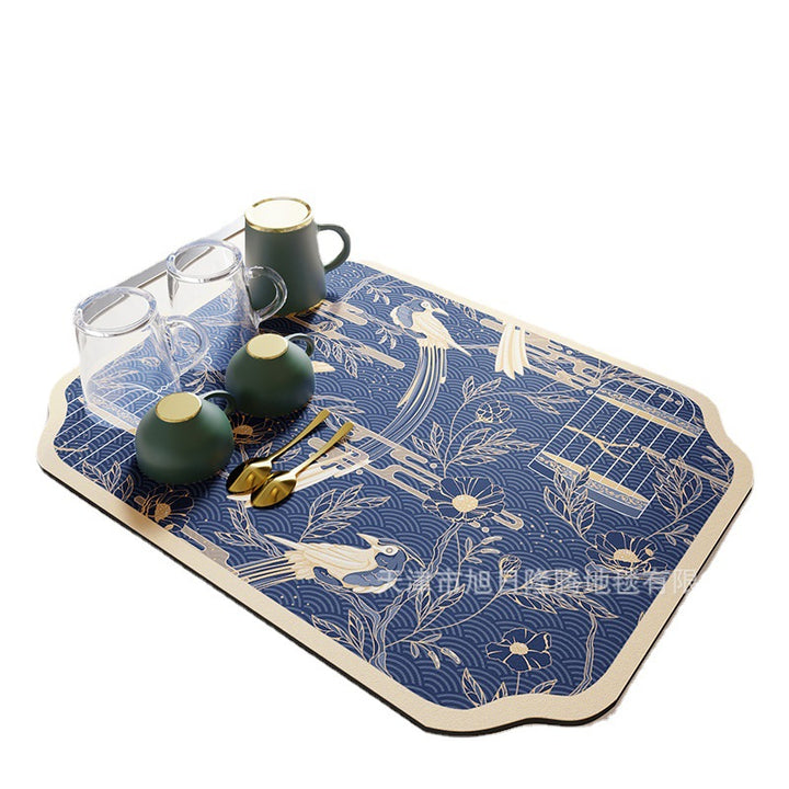 Unisex Decorative Kitchen Mat Bowlift