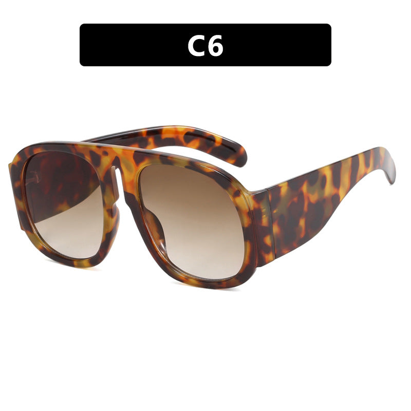 Women's oversized sunglasses with wide frame and high UV protection Bowlift