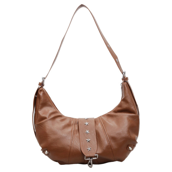 WoChic Leather Hobo Bag Bowlift