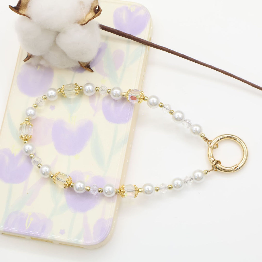 Elegant Beaded Phone Chain Bowlift