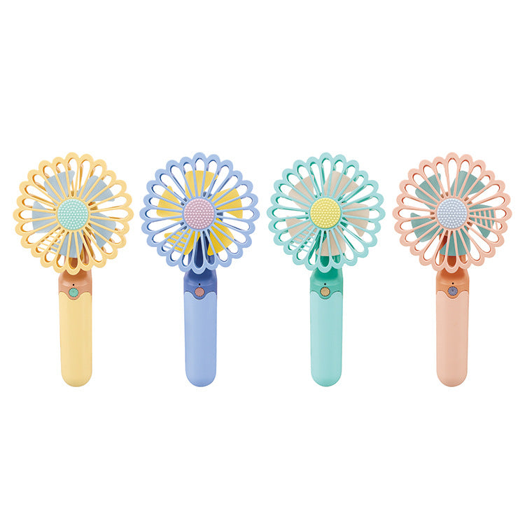 Ladies portable mini fan in unique flower design Bowlift