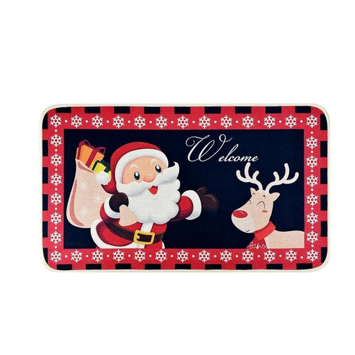 Heart-Themed Decorative Welcome Mat Bowlift