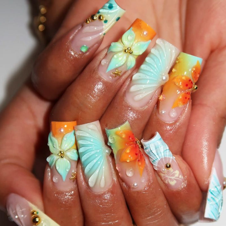 Artisan Decorative Nail Tips Bowlift