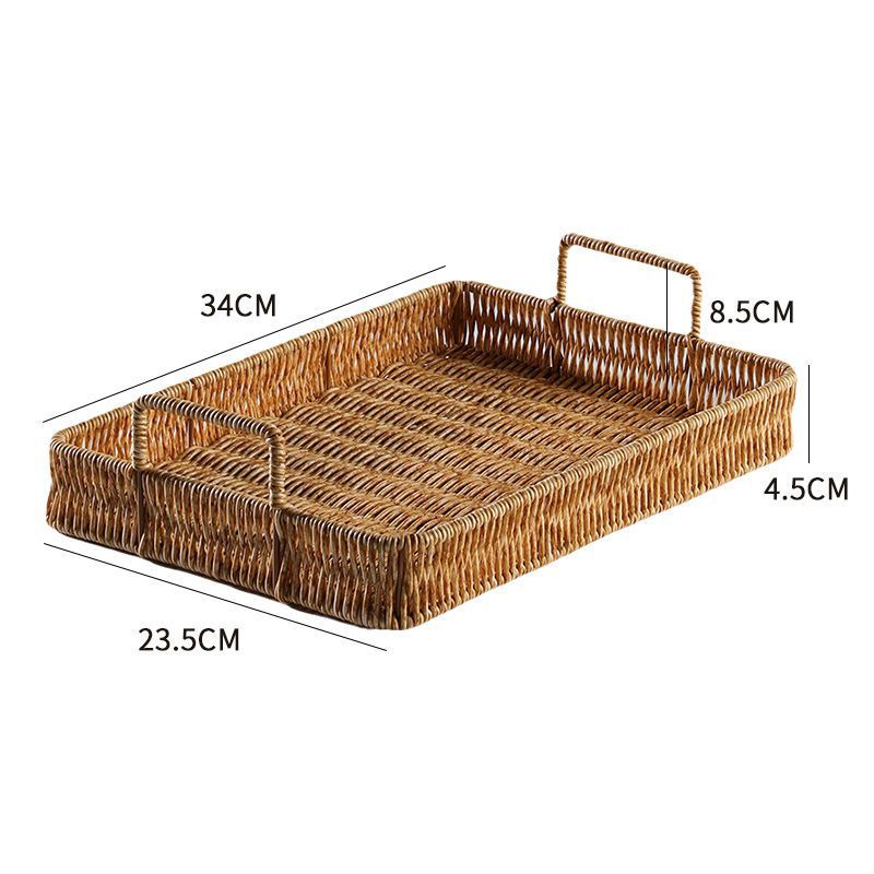 Versatile Woven Storage Tray Bowlift
