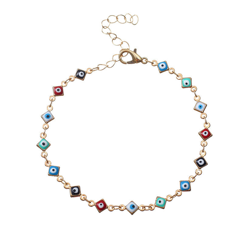Multi-Colored Evil Eye Bracelet Bowlift