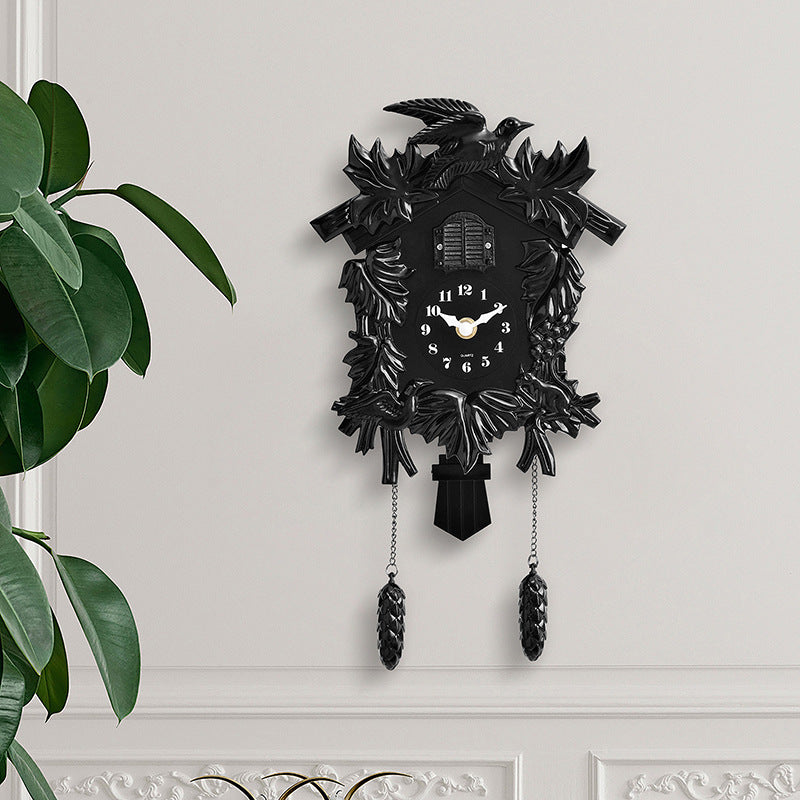 Cuckoo clock in modern design Bowlift