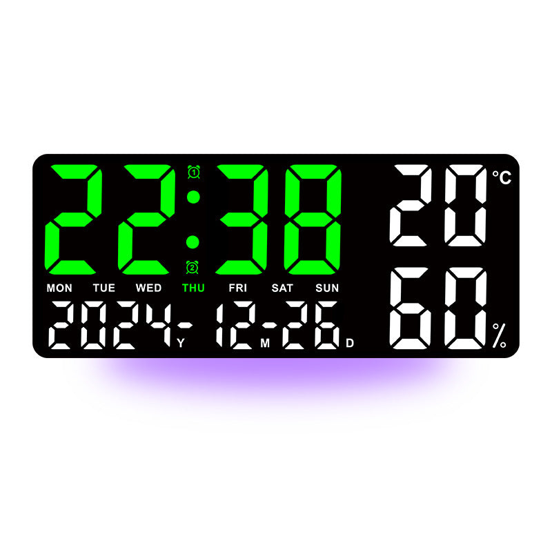 Digital multifunction alarm clock with large LED display Bowlift