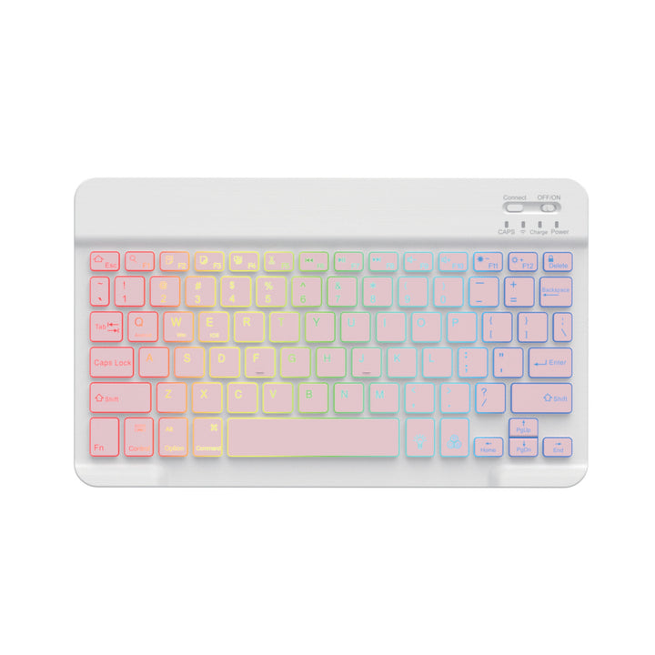 Rgb backlit Bluetooth keyboard Bowlift