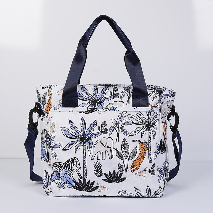 Stylish Animal Print Tote Bag Bowlift