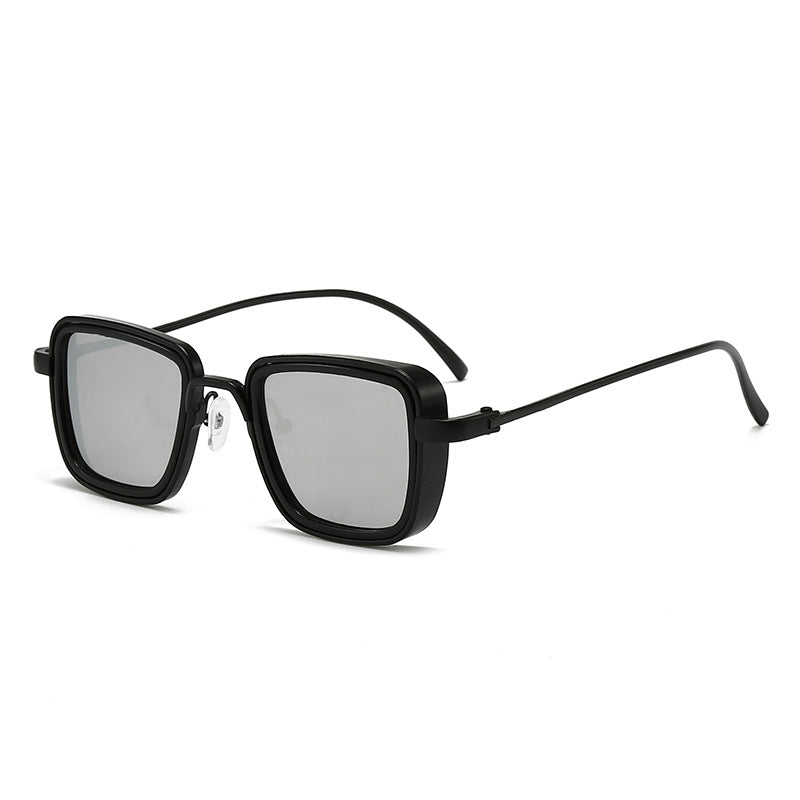 Women's stylish square sunglasses with elegant metal frame Bowlift