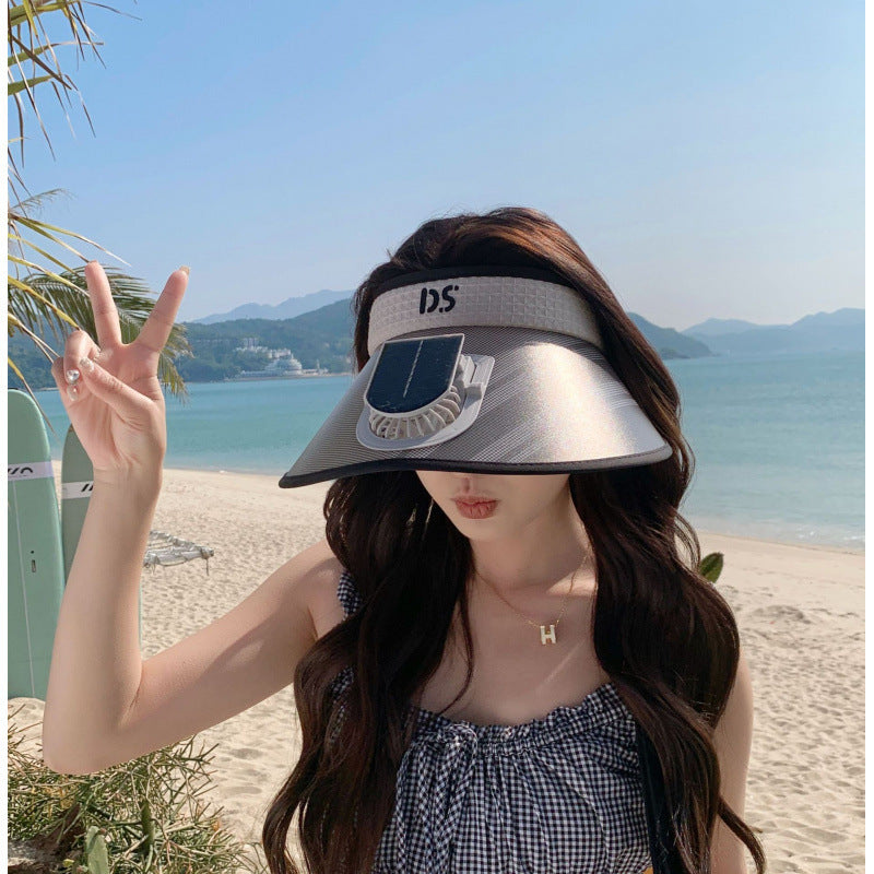 Adjustable sun visor with UV protection and padded headband Bowlift