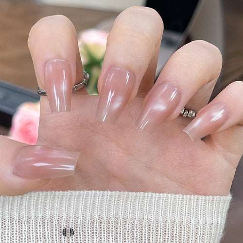 Elegant Long-Lasting Press-On Nails Bowlift