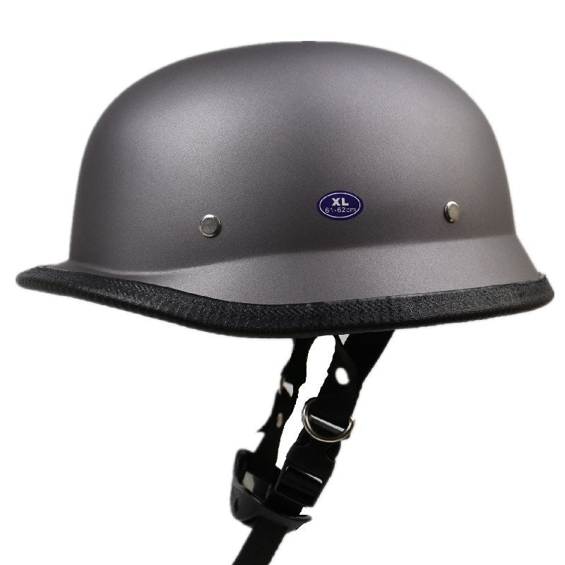 Vintage Half-Helmet Motorcycle Headgear Bowlift