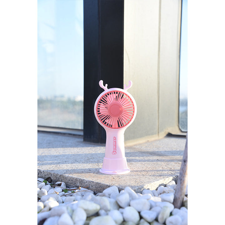 Women's Portable Mini Table Fan with Foldable Design Bowlift