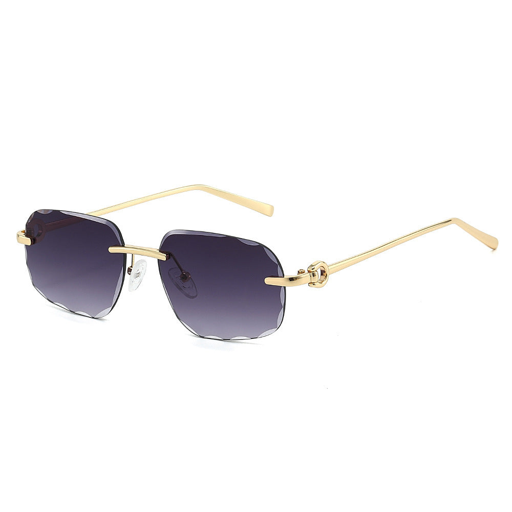 Oversized Fashion-Forward Geometric Sunglasses Bowlift