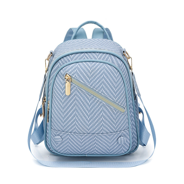 Chic Textured Backpack Bowlift