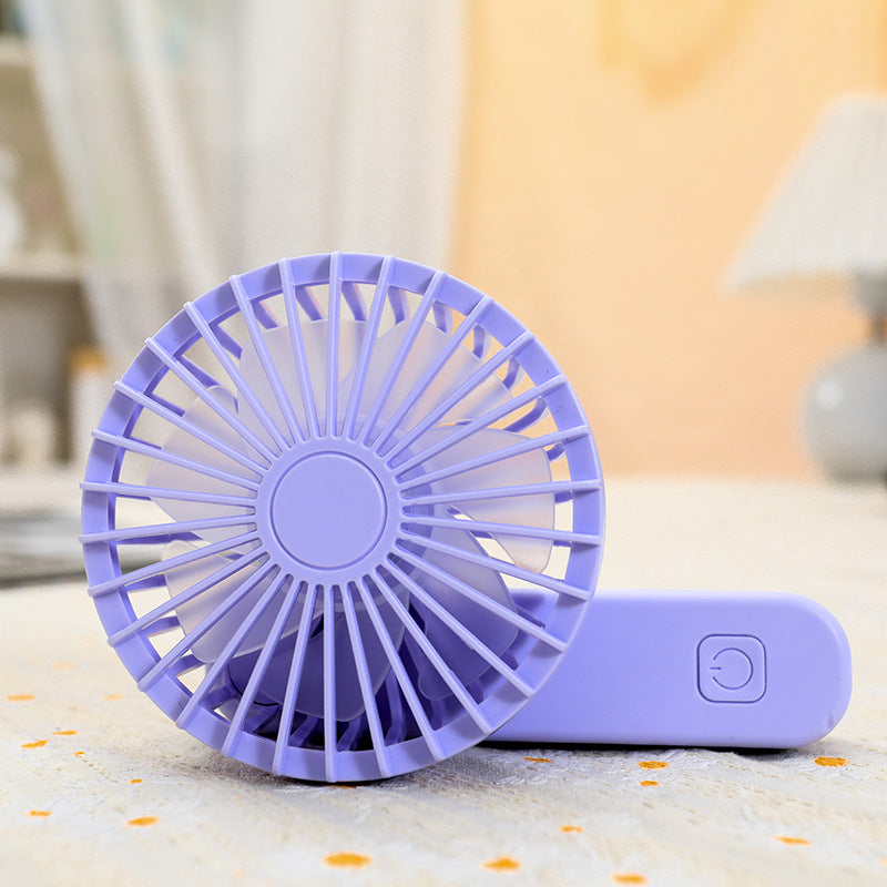 Portable USB Hand Fan with Ergonomic Design and Multi-Speed Control Bowlift