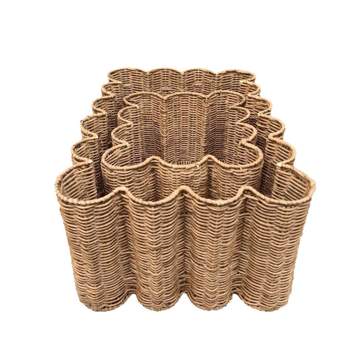 Decorative storage basket in flower design Bowlift