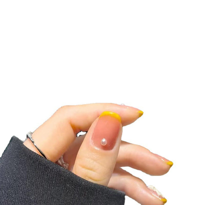 Art nails with elegant 3D flowers and glitter accents Bowlift