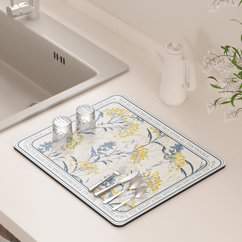 Coffee Bar Kitchen Mat