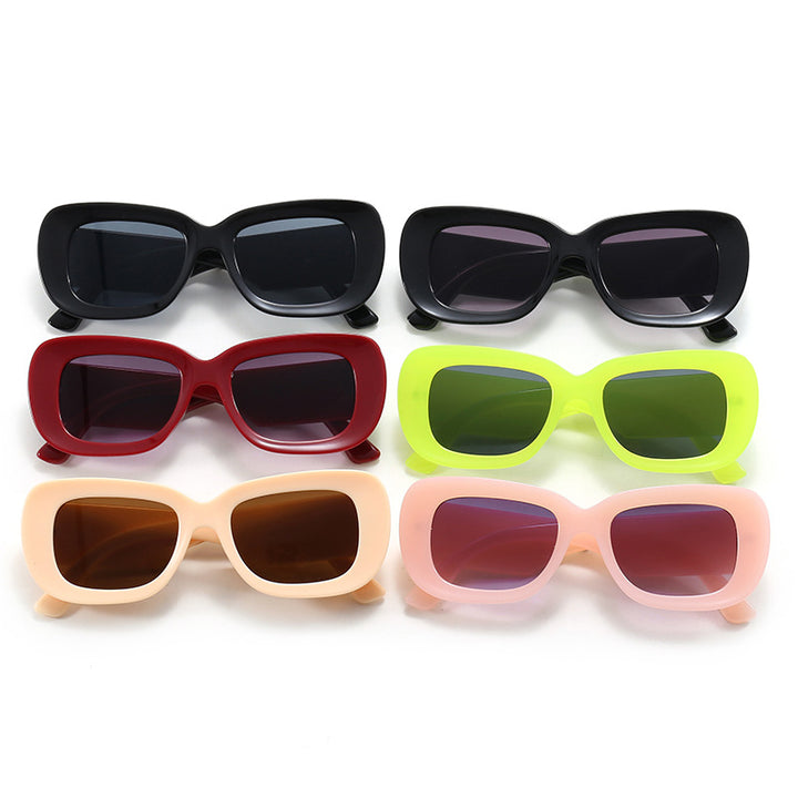 Women oversized plastic sunglasses Bowlift