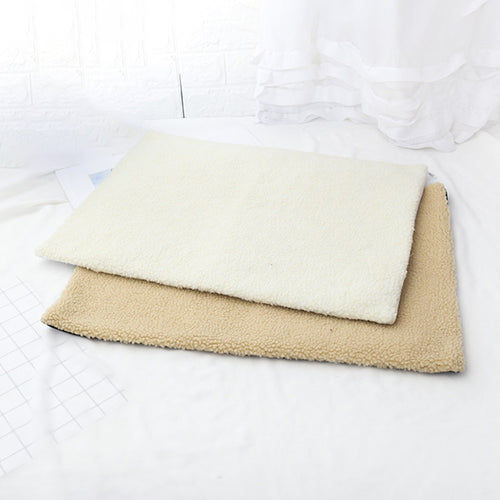 Reversible Plush Comfort  Mat  Dog Bed