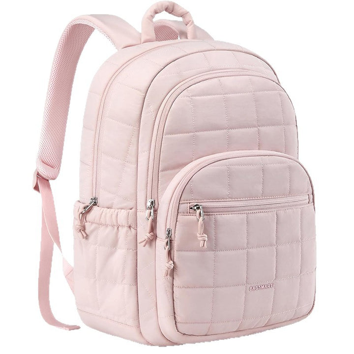 Quilted Multi-Storage Backpack Bowlift