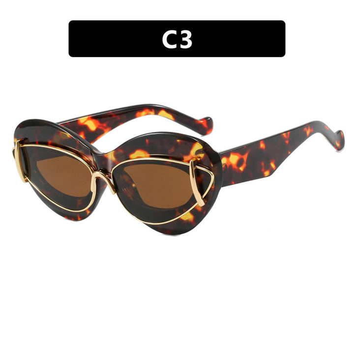 Women's extravagant cat-eye sunglasses Bowlift