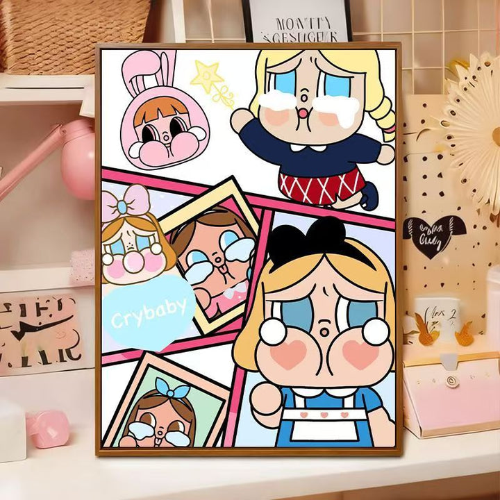 Playful Cartoon Illustration Wall Art Bowlift