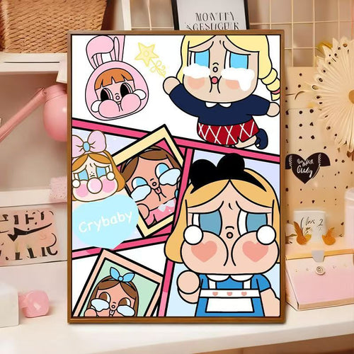 Playful Cartoon Illustration Wall Art Bowlift