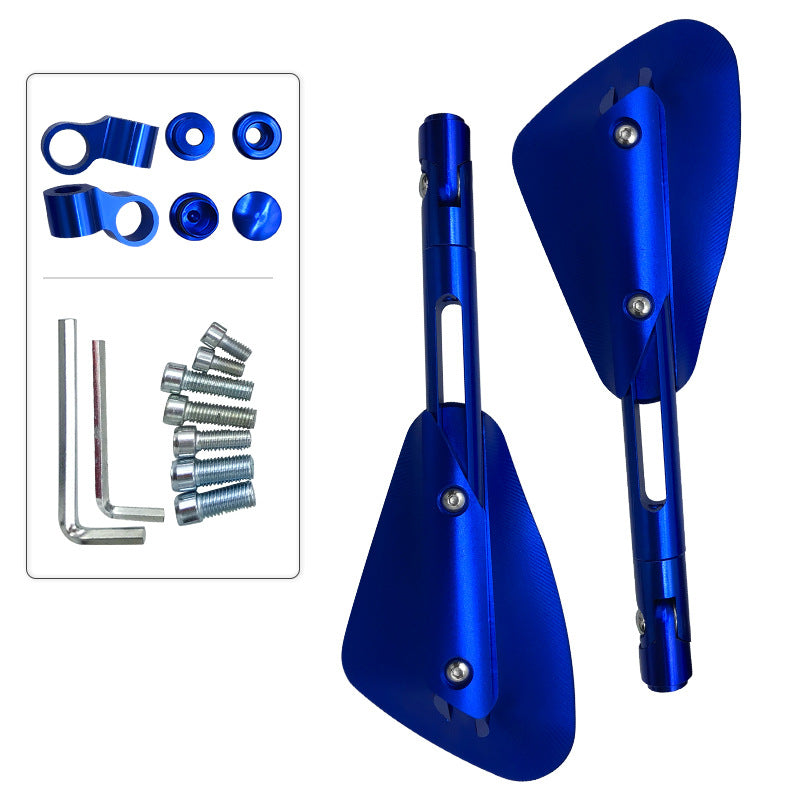 Adjustable Sport Motorcycle Rearview Mirrors Bowlift