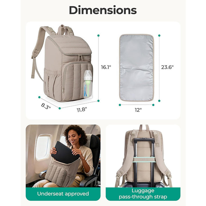 More elegant and functional laptop backpack Bowlift