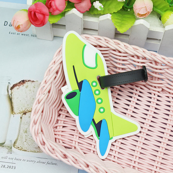 Unisex Luggage Tag in Creative Airplane Design Bowlift